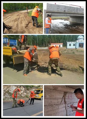 拉布大林边养队加强汛期公路养护有力保障公路安全畅通