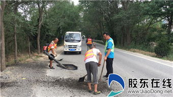 莱山公路 四举措 加强夏季公路养护