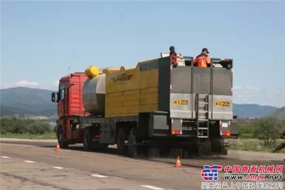 Bauma China 2016高远圣工“黄金甲”系列产品之全新智能加纤同步碎石封层车即将荣耀登场