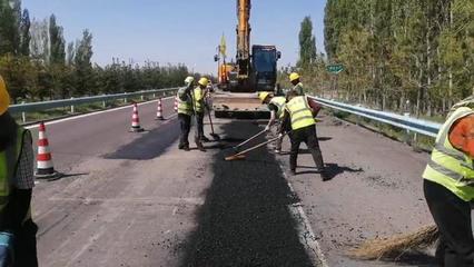 新疆交投集团2023年度公路养护工程(第二批)施工23YH-13标段项目顺利完工